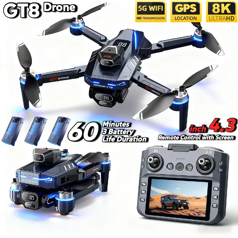 Drone Rc Folding - HOT Voor LSRC GT8 Drone 4K