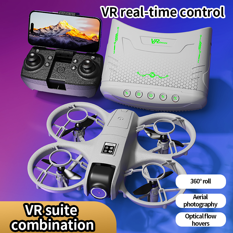 Dron Rc Quadcopter - X228 VR FPV Drone HD Dual