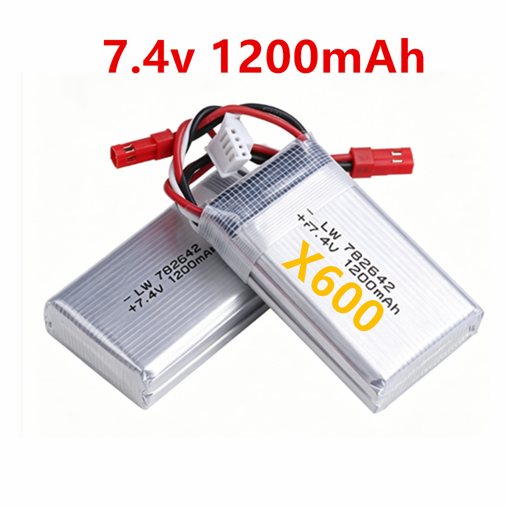 Drone Mjx Rc Technic - 7.4v 1200mAh Lipo Batterij voor MJX