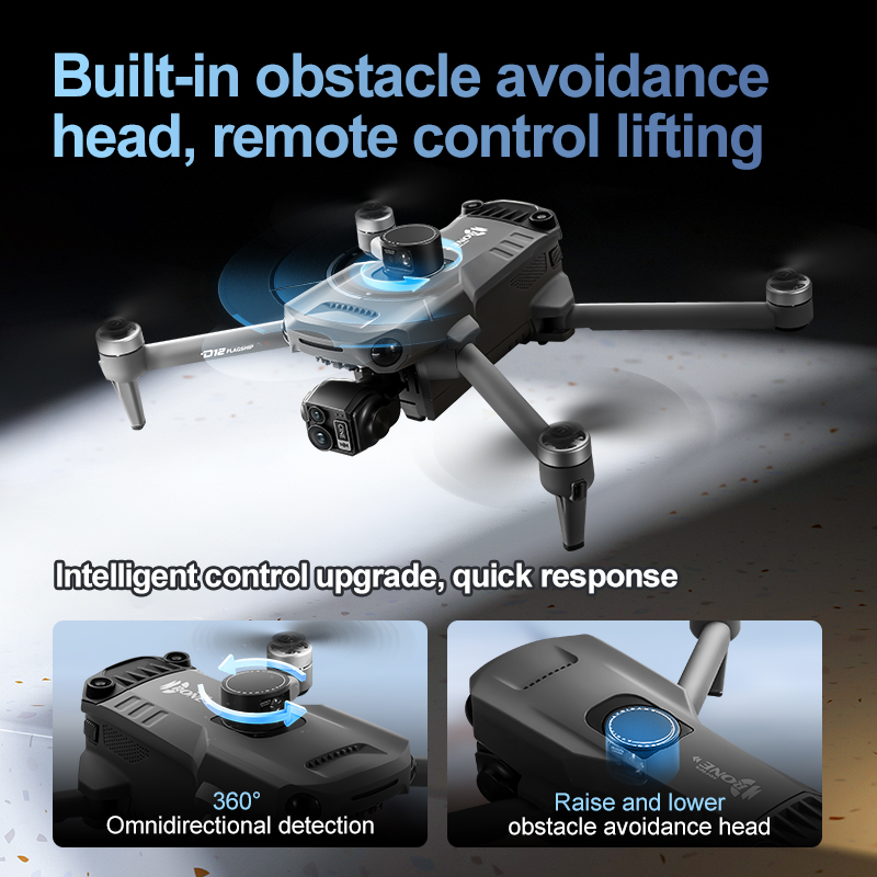8K 3-assige Gimbal Brushless 7 - Drone Rc Folding recensie en prijs