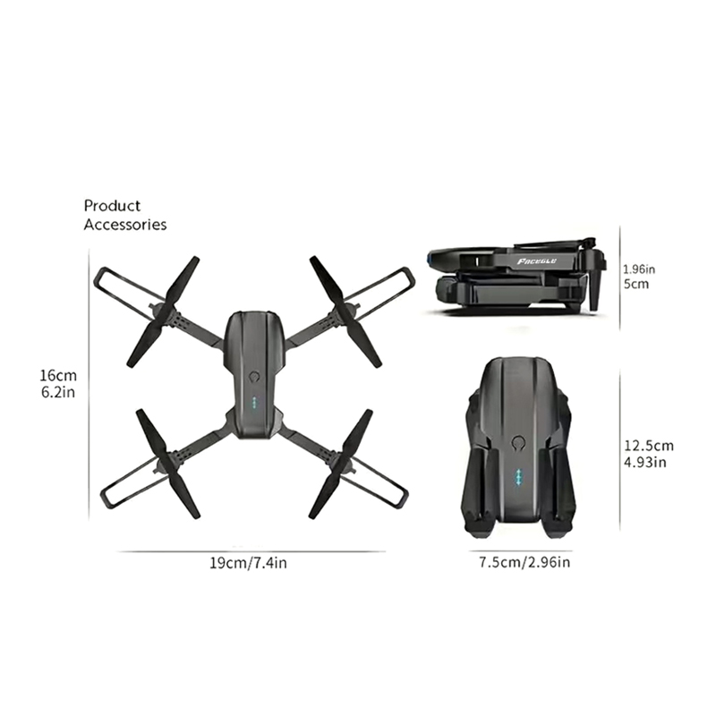 E99 Pro Mini RC Drone FACEGLE  - Drone Rc E99 Pro recensie en prijs