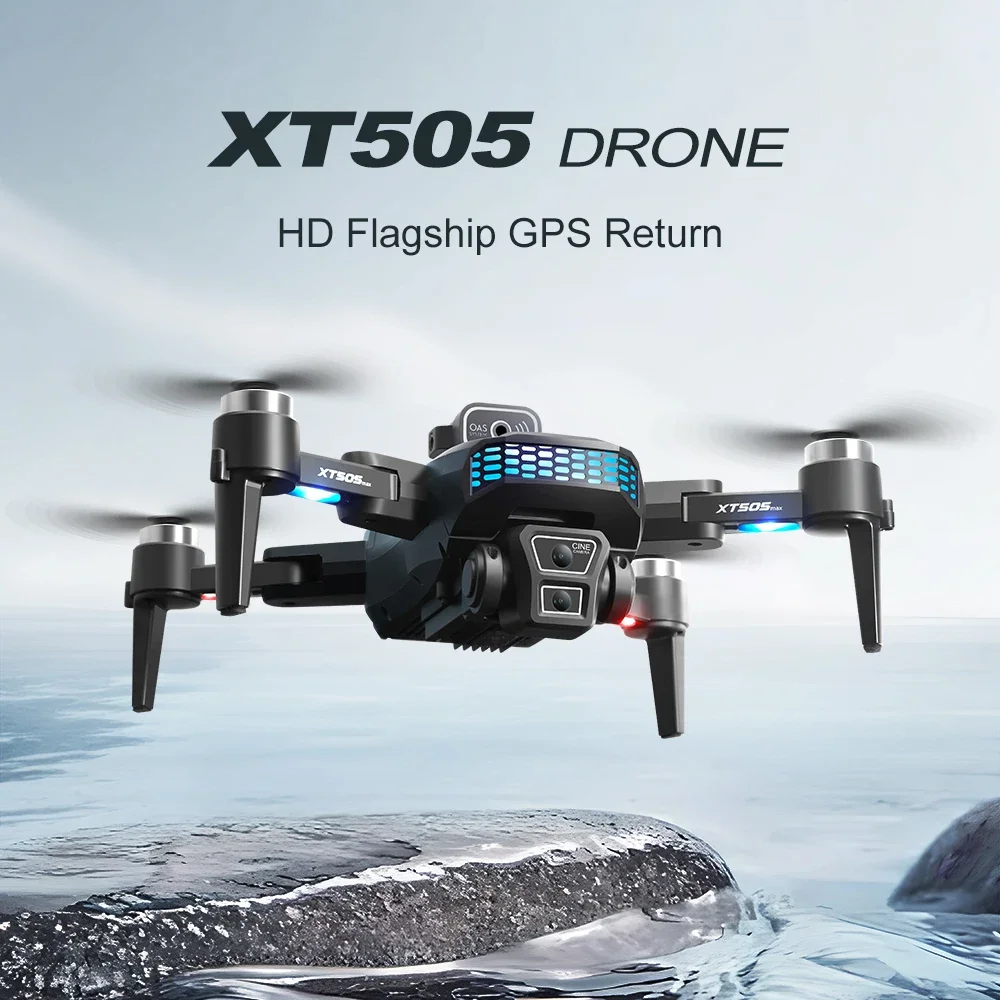 XT505 RC Drone 4K Dubbele Came - Drone Rc Folding recensie en prijs