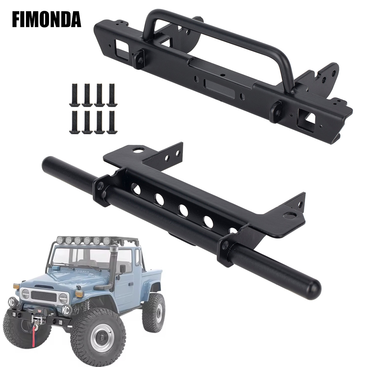 Metalen voorbumper voor VP VS4 - Rc Rock Crawler recensie en prijs