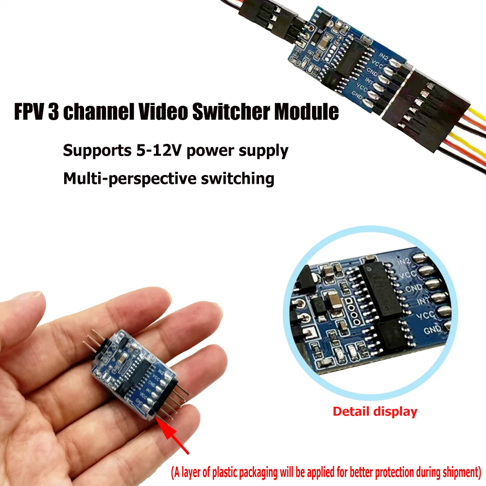 5.8G 3 Kanaals Video Switcher  - Drone Rc Drone recensie en prijs