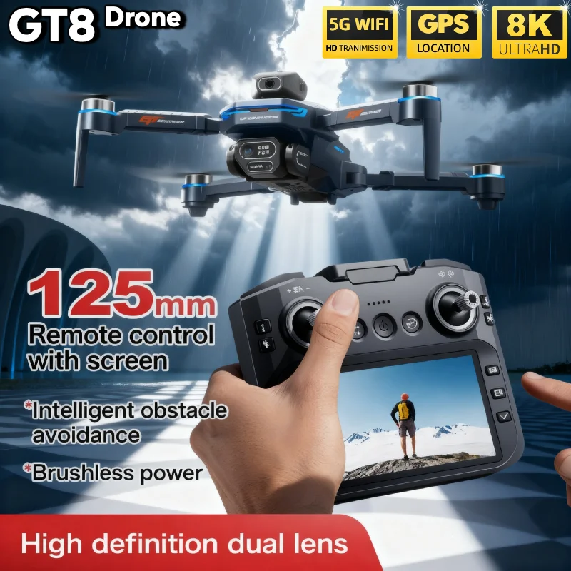 HOT Voor LSRC GT8 Drone 4K Pro - Drone Rc Folding recensie en prijs