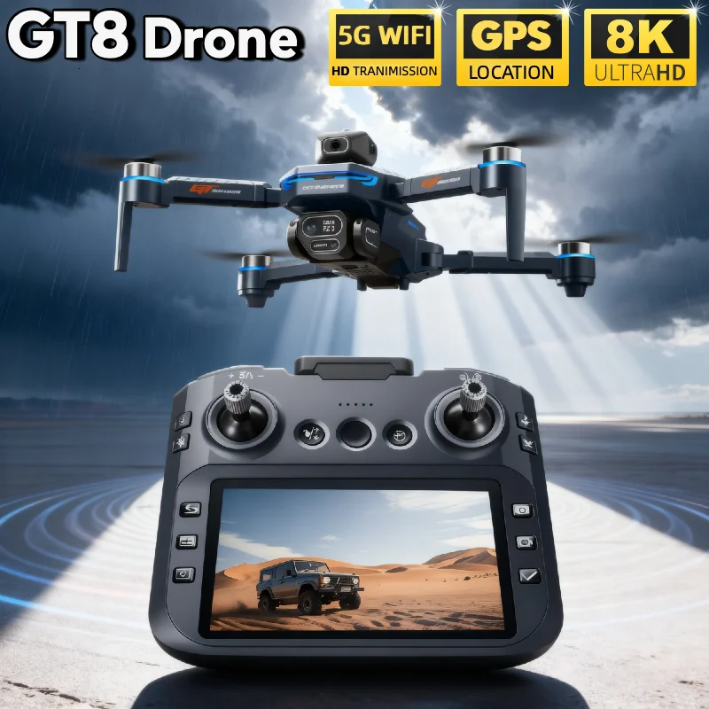 HOT Voor LSRC GT8 Drone 4K Pro - Drone Rc Folding recensie en prijs