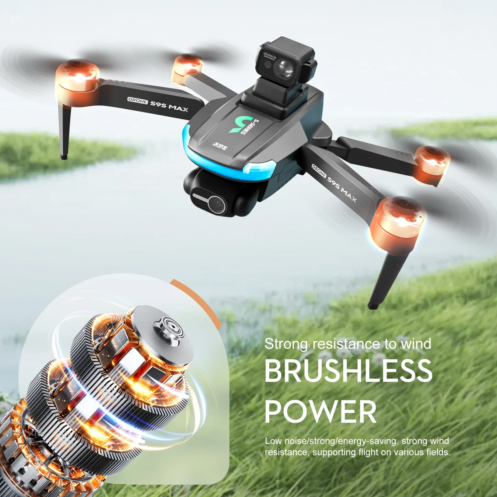 NIEUWE S9S MAX MINI Drone 4K 2 - Dron Rc Quadcopter recensie en prijs