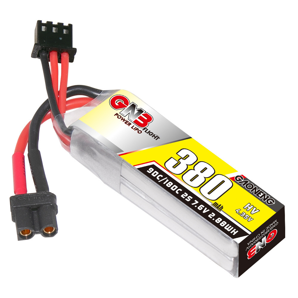 GNB 2S 7.6V 380mAh 90C/180C Li - Dron Rc Quadcopter recensie en prijs
