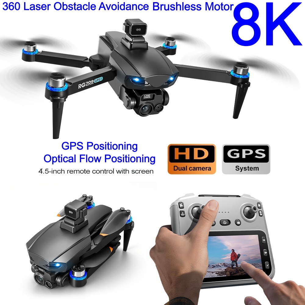 NIEUWE 8K Drone Met HD Camera  - Drone Rc Folding recensie en prijs